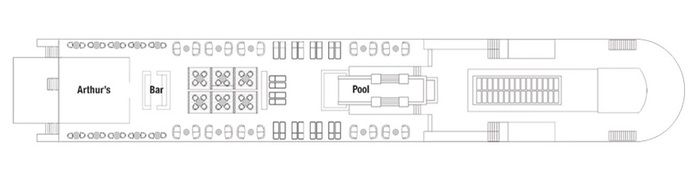 Ship Interior & Deck Plans on ms Saudade